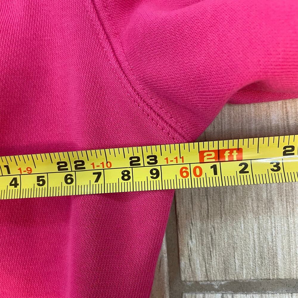 Def Leppard Hysteria Sweatshirt Womens L Pink Graphic Band Crewneck - Picture 6 of 8
